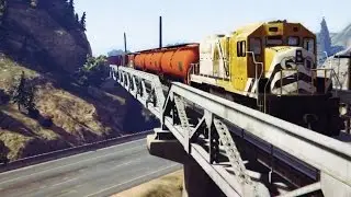 GTA 5 - World Longest Train Ever