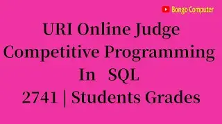 How To Solve URI Online Judge SQL 