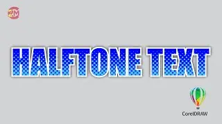Halftone on Text in CorelDRAW
