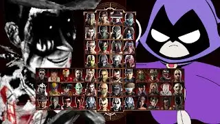 Mortal Kombat 9 - Expert Tag Ladder (CORRUPTED WOODY & RAVEN) MOD - Gameplay @(1080p) 60ᶠᵖˢ ✔