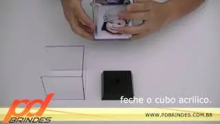 foto cubo giratorio 8,5 cm. para personalizar | pd brindes