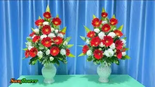Cắm Hoa Bàn Thờ Đơn Giản