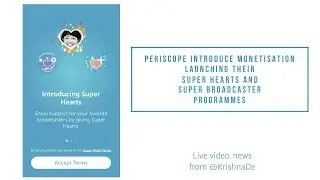 Periscope launch monetisation with Super Hearts