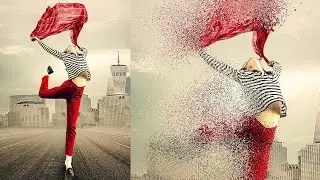 How to make a particles disappearing effect on capcut