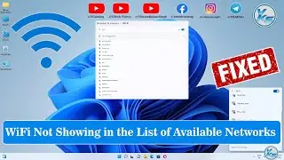 ✅ WiFi Not Showing in the List of Available Networks (Ultimate Solution)