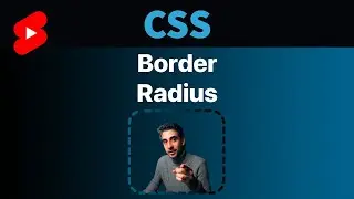 Border radius - CSS Tutorial for beginners in 1 Minute 