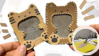 DIY cute photo holder from scratch