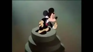 Mickey gets mad at Donald
