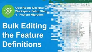 06 Bulk Editing the Feature Definitions