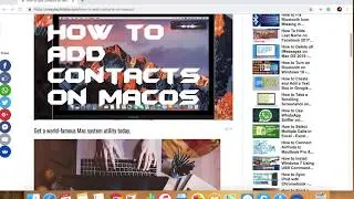 How to Add contacts on Mac and CALL DIRECTLY FROM MAC