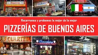 Buscando las mejores PIZZERÍAS DE BUENOS AIRES | El Cuartito, Guerrin y Las cuartetas