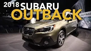 2018 Subaru Outback and 2018 Subaru Ascent Concept First Look - 2017 New York Auto Show