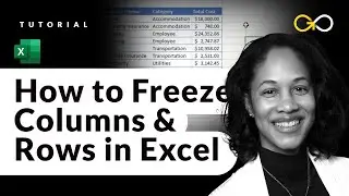 How to Freeze Columns and Rows in Excel Using Freeze Panes