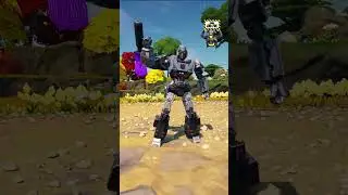 *NEW* TRANSFORMERS set gameplay in FORTNITE (Megatron | Bumblebee | Battlebus) 