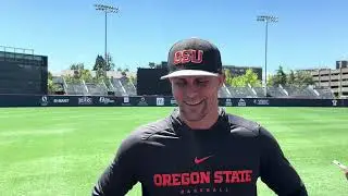 Oregon State Baseball Interview: Mitch Canham (6/5/24)