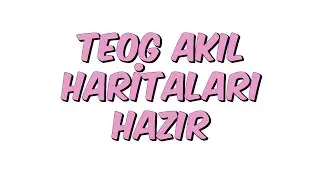 TEOG AKIL HARİTALARI HAZIR :)