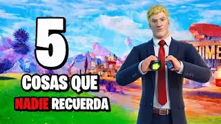 5 COSAS de FORTNITE que NADIE RECUERDA