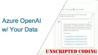 AI that knows your documents??  Azure OpenAI Chatbot with 