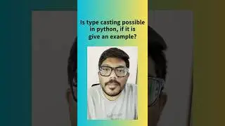 #14 Typecasting and collections that will not allow duplicate elements|python interview prep 