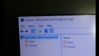 how to open local users and groups from run in windows 10