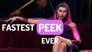 Fastest Peek in Valorant ?! Lucky or Pro ?