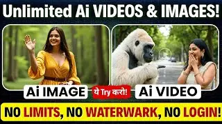 FREE & UNLIMITED AI Video & Image Generator (No Login, No Watermark)