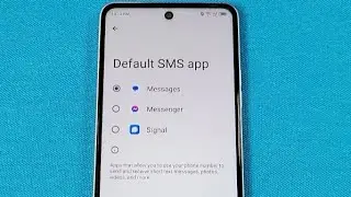 Change default SMS app Tecno Spark 10 Pro