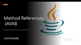 method references in java 8