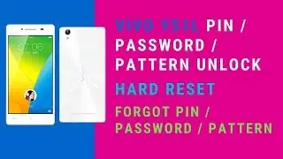 VIVO Y51L Pin / Password / Pattern Unlocking | Hard Reset | Forgot Pin / Password / Pattern VIVO