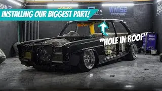 We cut a MASSIVE HOLE in Vato's Roof!