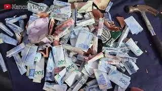 ABRIENDO ALCANCÍA Con BILLETES - Mis AHORROS