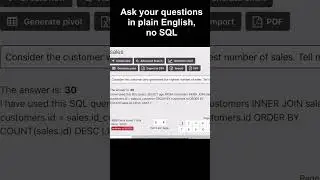 No-code meets ChatGPT. Extract knowledge from your app using plain English.