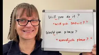 Live Class for Fluent English: Will you and Would you, Temporary (R in the Middle of Words)