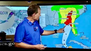 Morning update on Tropical Storm Helene from the NHC in Miami, FL (September 24, 2024)