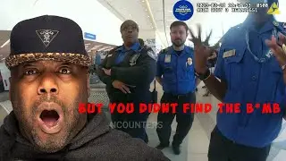 IMAGINE THE WORST JOKE YOU CAN TELL IN AN AIRPORT .. SHE SAID IT