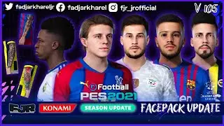 PES 2021 - UPDATE FACE V105 - SIDER VERSION & CPK VERSION BY FJR | PC