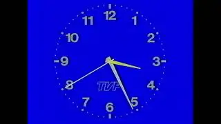 Программа передач и конец эфира (TVP 1 Польша, 30.10.1993)