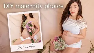 DIY Maternity Photoshoot at Home — How to Take Your Own Pregnancy Photos