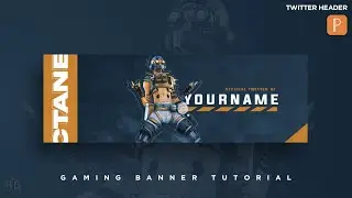 How To Make Gaming Banner Apex Legends in Pixellab | RG Tricks
