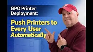 How to Deploy a Printer in your Network using GPO (Windows Server 2012) | APTeck Tutorials