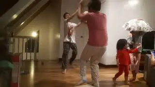 Two pillows fighters boss battle