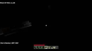 Minecraft - Beta Hole with Glitched Cow