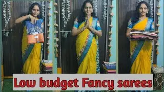 sankranthi spl fancy sarees🥳#vcollections #sarees#lowbudgetsarees#onlineshopping