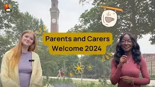 Parents and Carers Welcome 2024 💌 #studentlife #freshers #universitylife  #universityofbirmingham