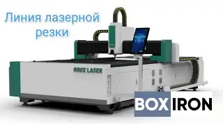 Линия лазерной резки металла, компания boxiron