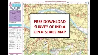 SOI OPEN SERIES MAP (OSM) FREE DOWNLOAD