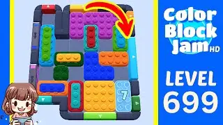 Color Block Jam Level 699 Solution Walkthrough