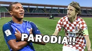 Francia vs Croacia 4-2 (Parodia Karol G - Mi Cama)