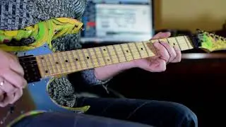Marko Vesovic and Aleksandar Pavlovic - guitar jamming