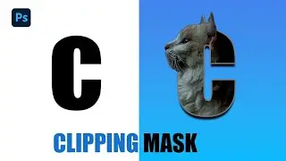 Portrait effect in photoshop by using clipping mask| Adobe photoshop tutorials
